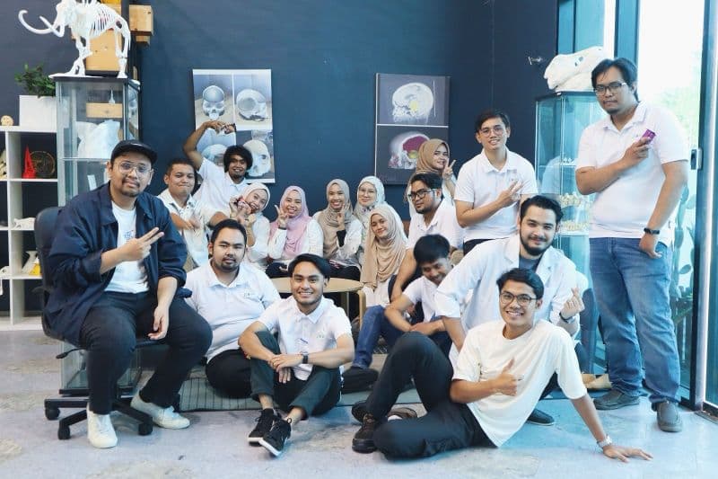 3D Gens staff taking part in a monthly engagement activity